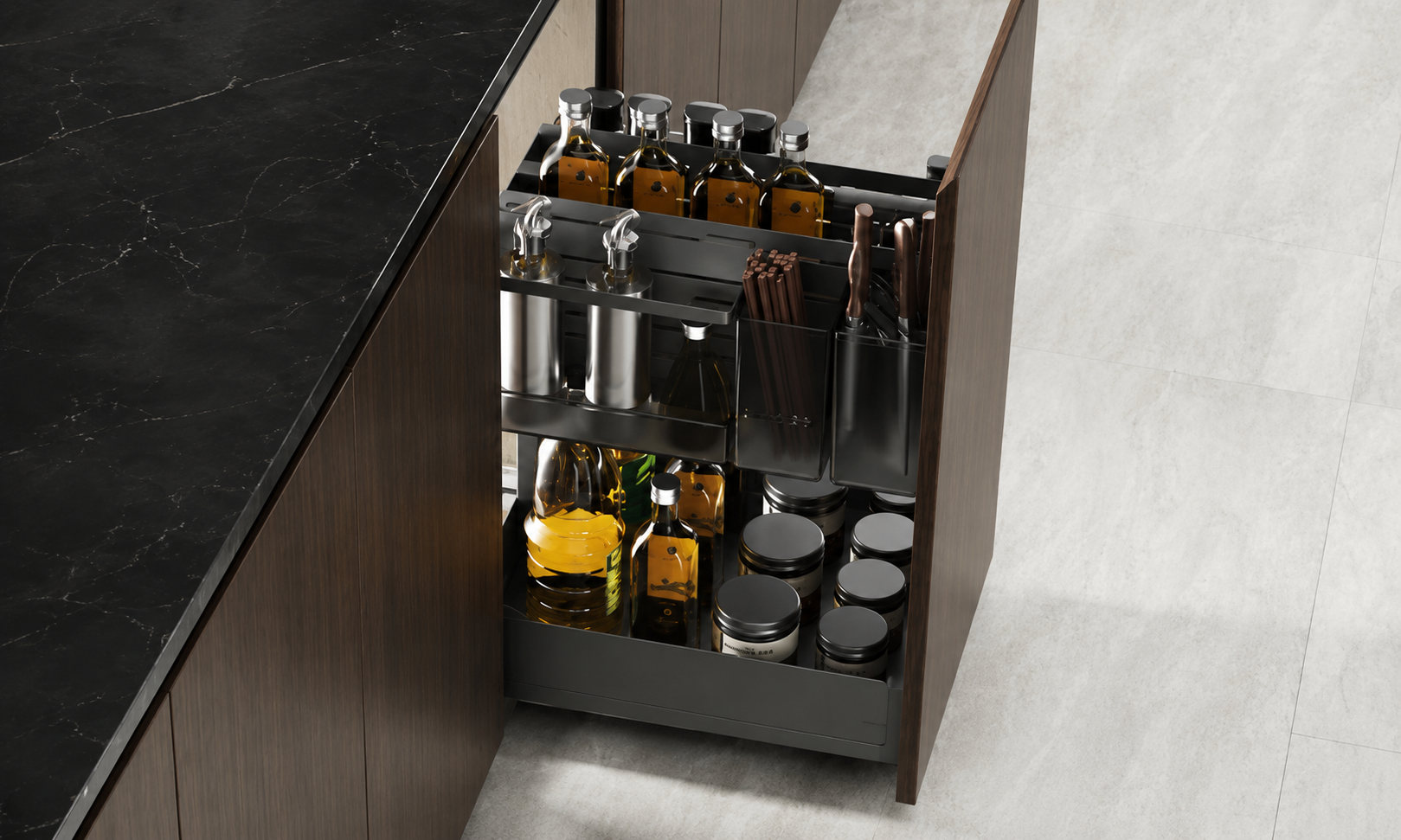 ALTOS Cesto Porta Condimentos e Utensílios