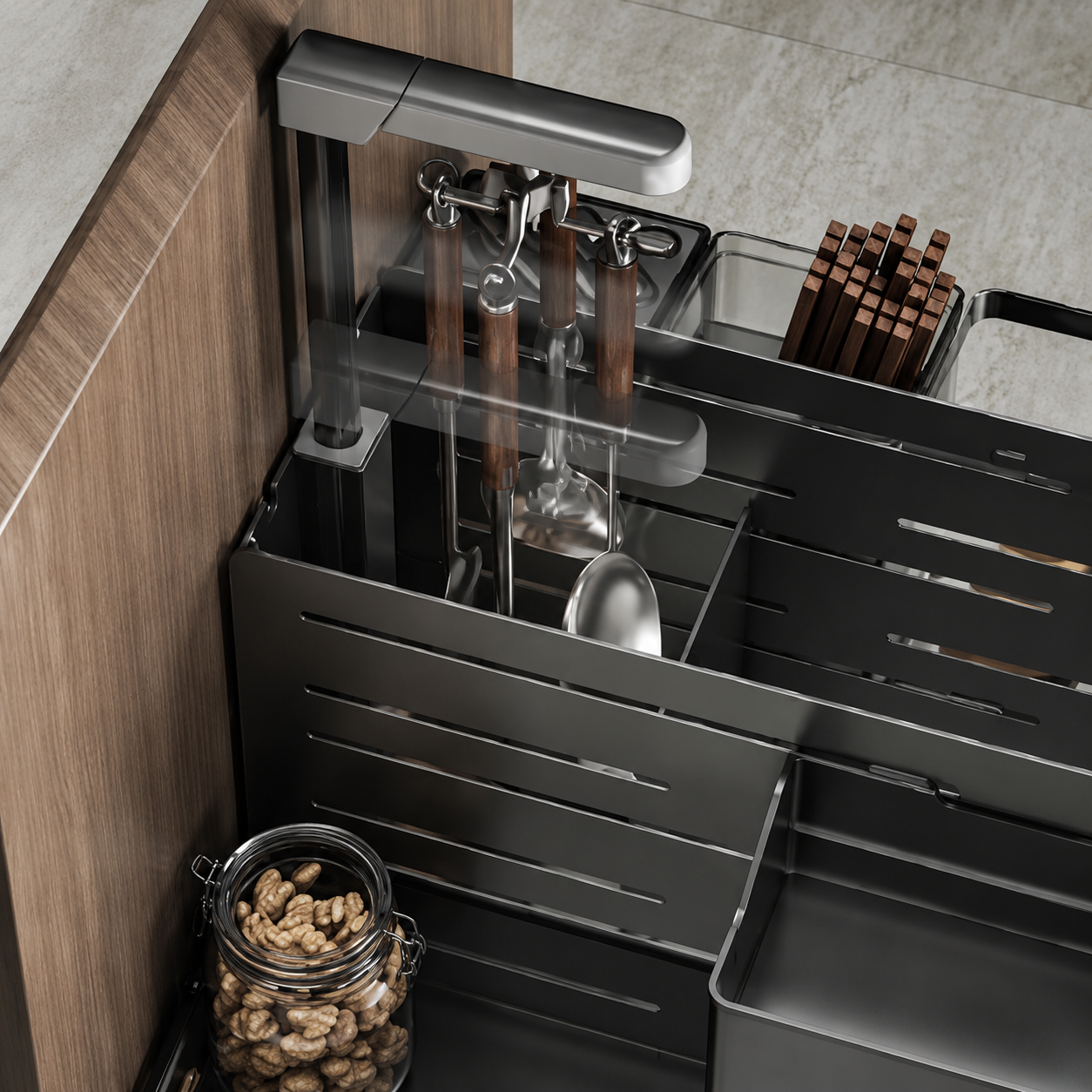ALTOS Cesto Porta Condimentos e Utensílios