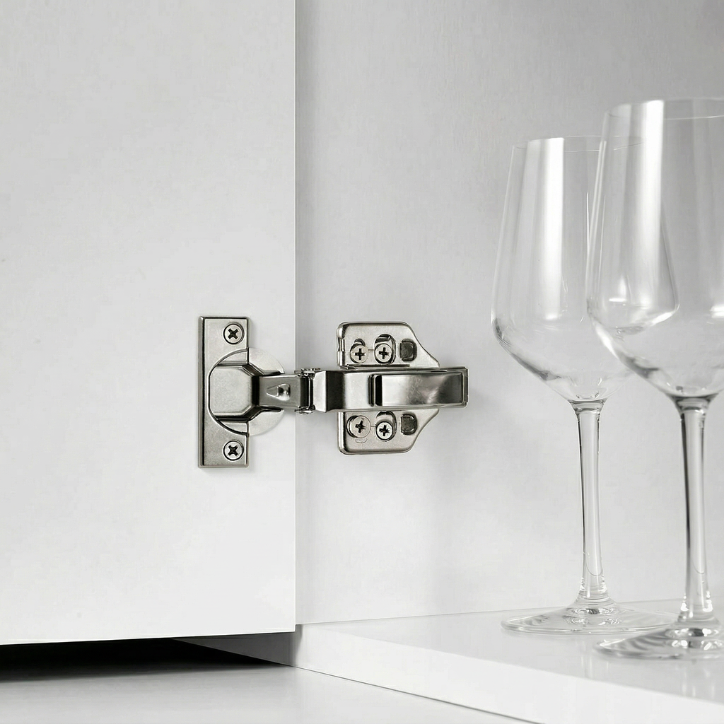 D-HINGE – Dobradiça 3D Clip-On com Amortecimento