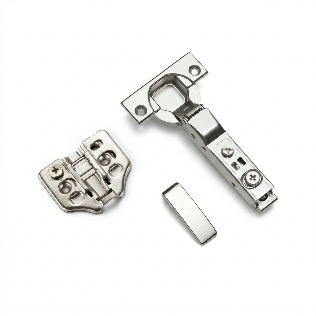 D-HINGE – Dobradiça 3D Clip-On com Amortecimento
