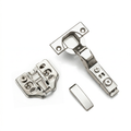 D-HINGE – Dobradiça 3D Clip-On com Amortecimento