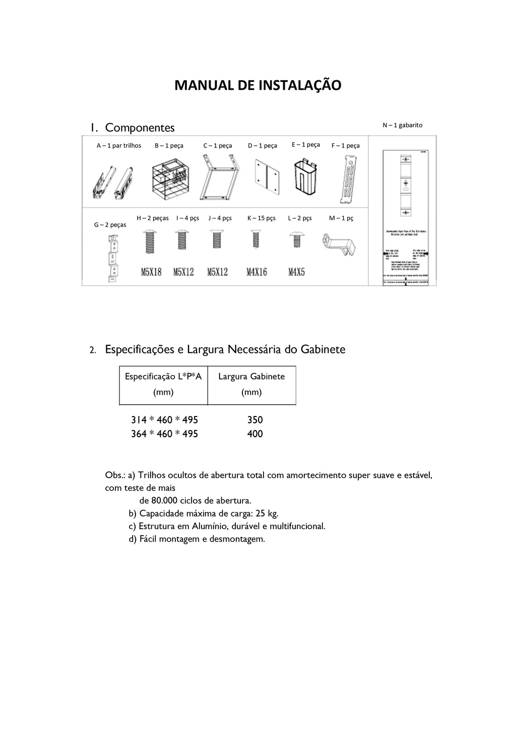 ALTOS Cesto Porta Condimentos e Utensílios