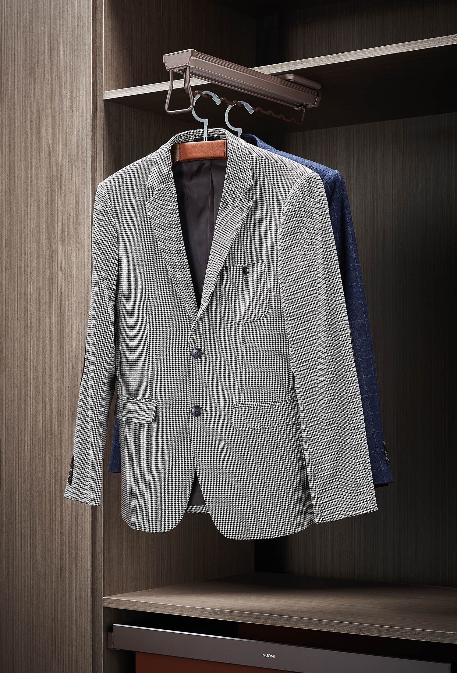 WROBE Cabideiro Perpendicular Deslizante